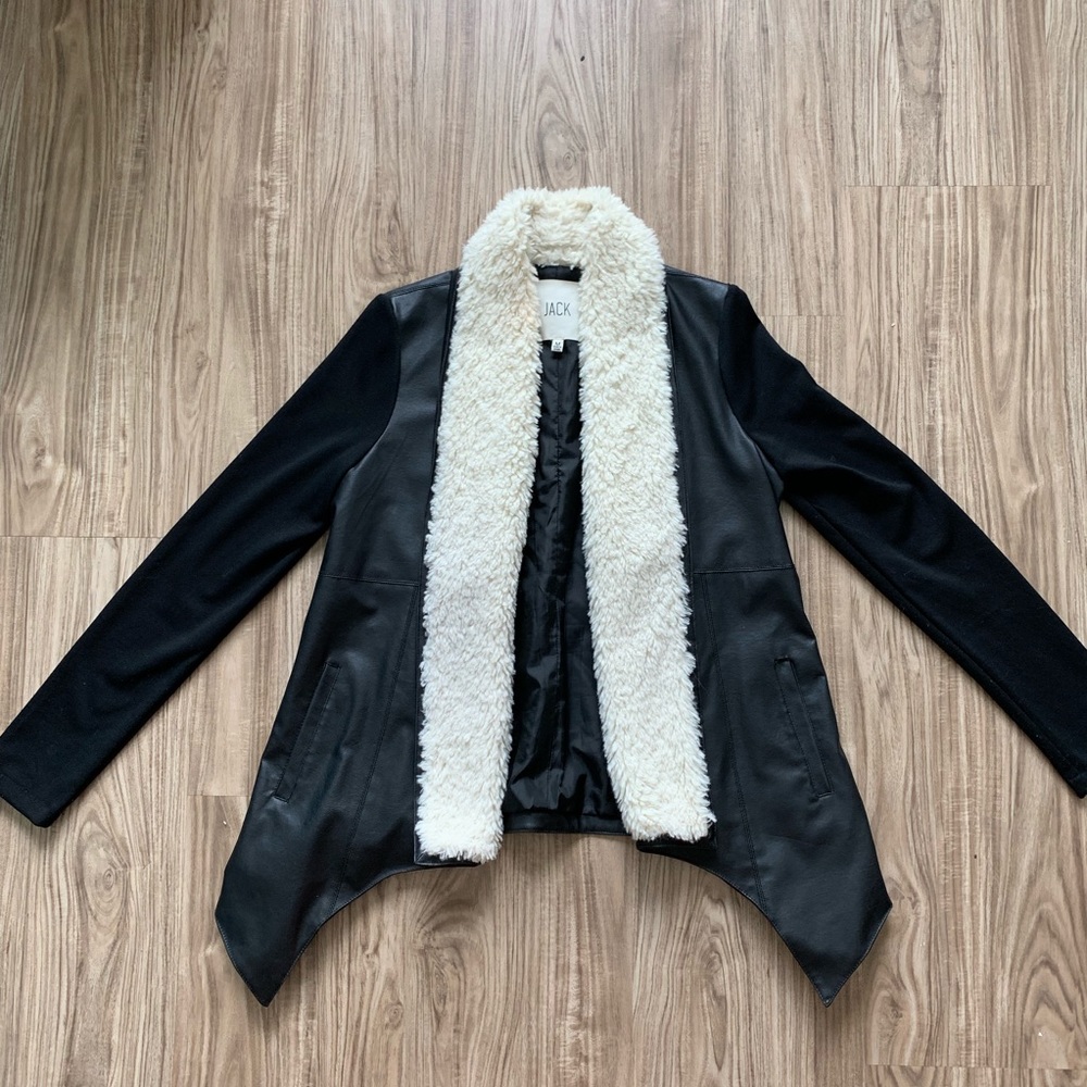 JACK by BB Dakota. Faux leather Jacket Sz. M